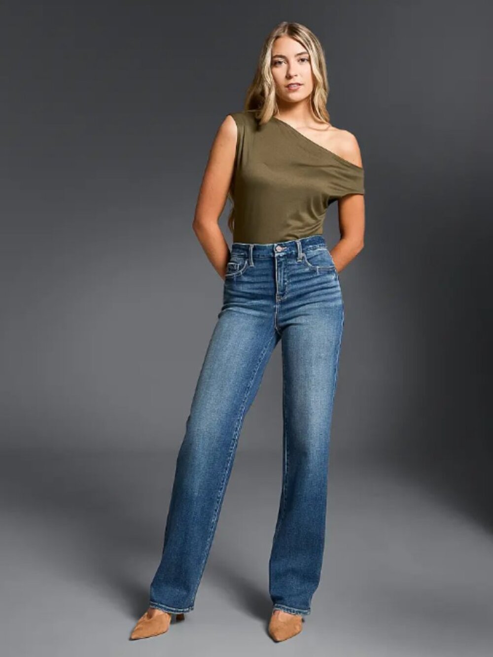 Buckle Black Fit No. 75 Classic Straight Stretch Jean